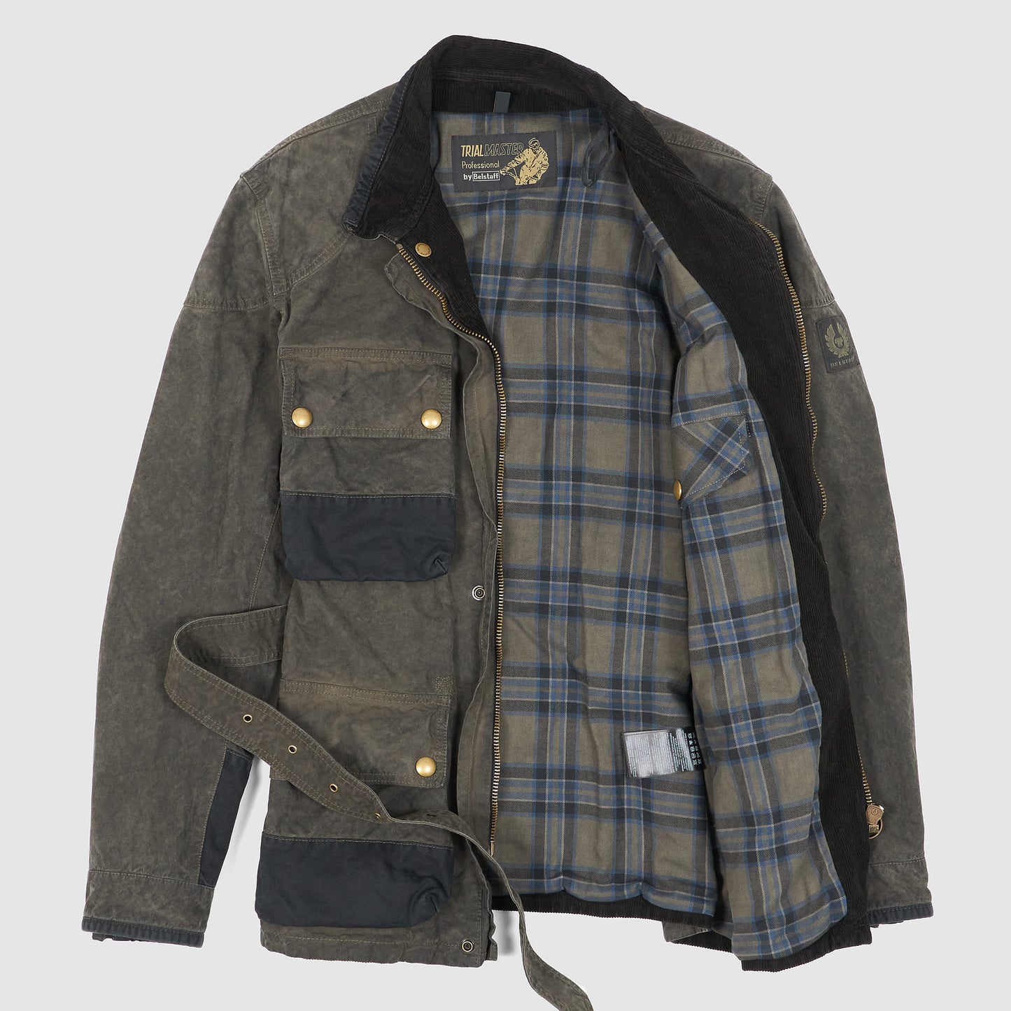 Belstaff  Dry Waxed Trialmaster Jacket Used Look
