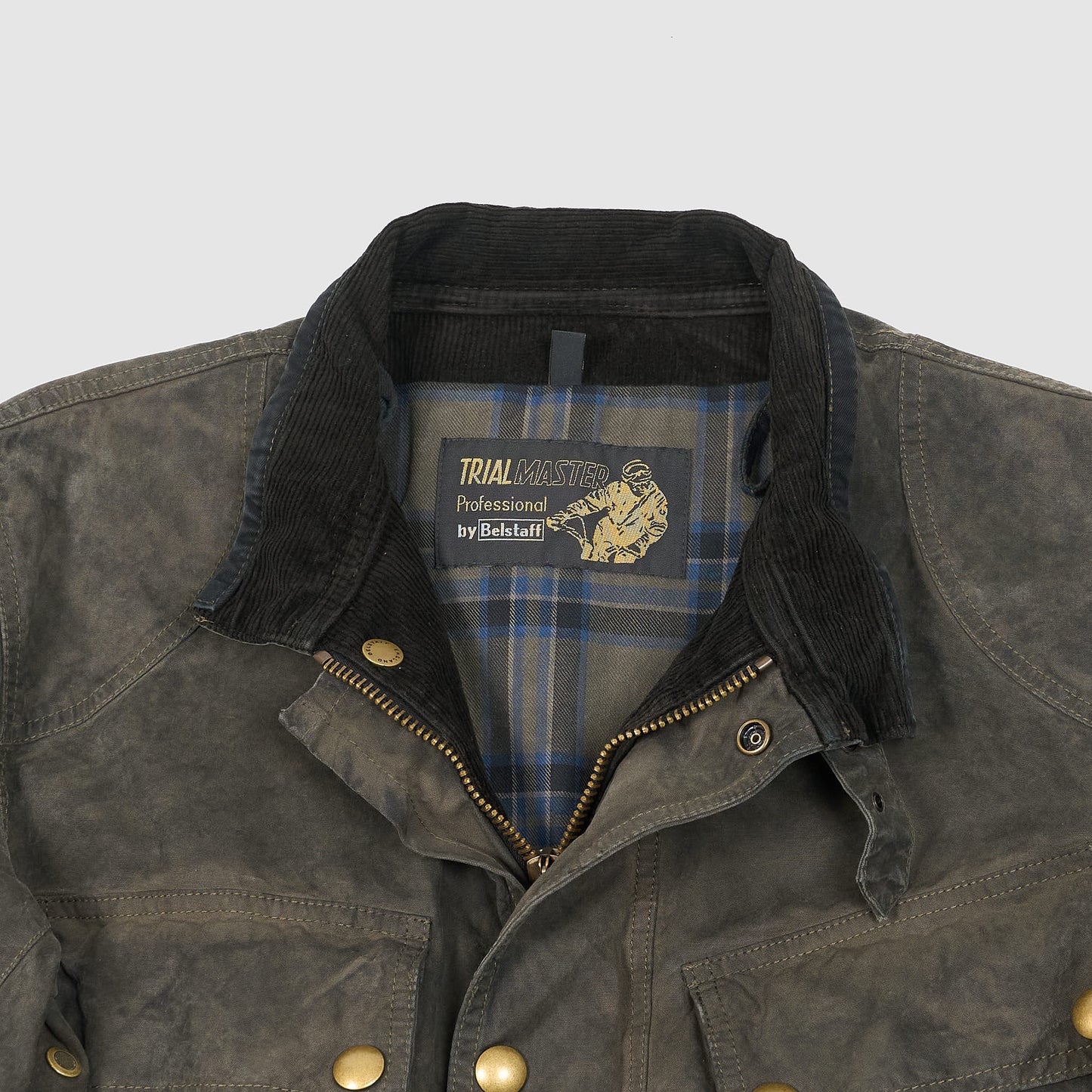 Belstaff  Dry Waxed Trialmaster Jacket Used Look