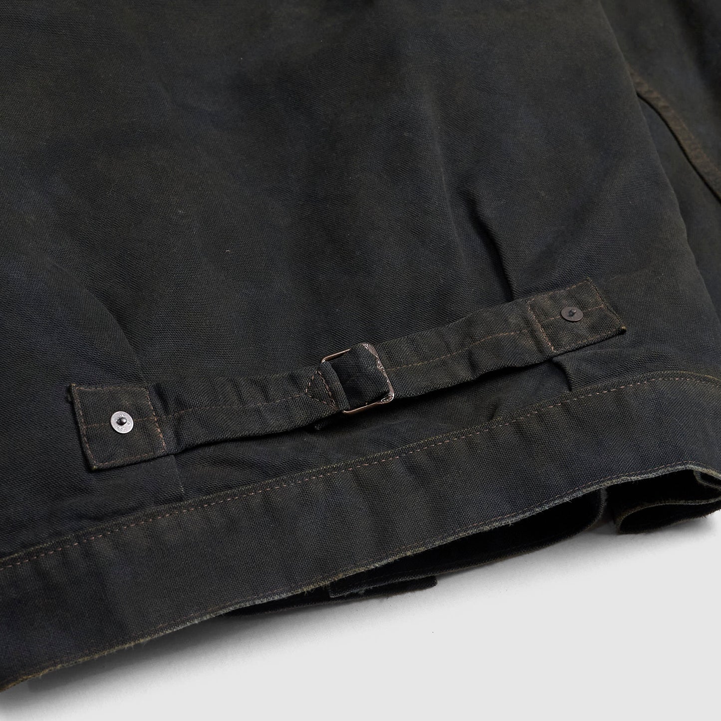 Double RL Midnight Canvas Grizzly Moto Jacket