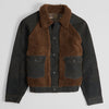 Double RL Midnight Canvas Grizzly Moto Jacket