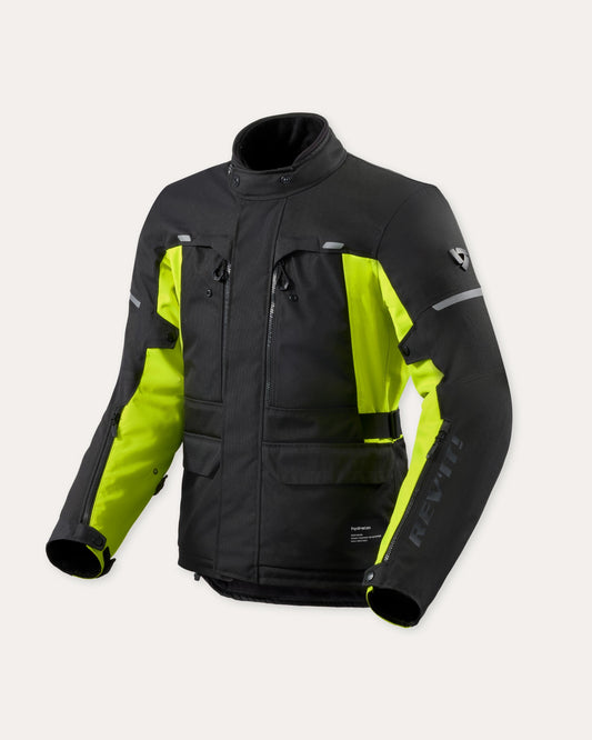Jacket Outback 5 H2O | Black-Neon Yellow