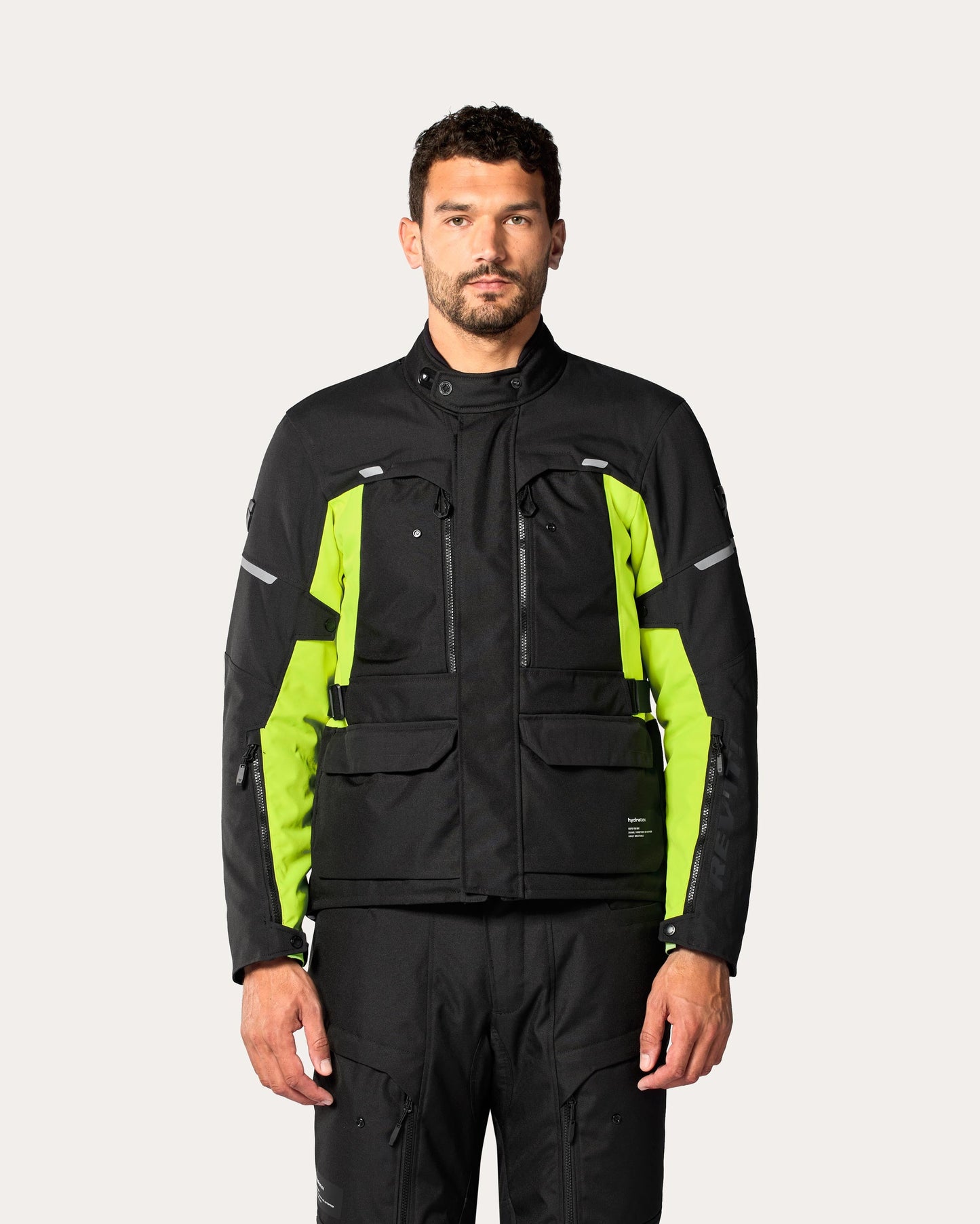 Jacket Outback 5 H2O | Black-Neon Yellow