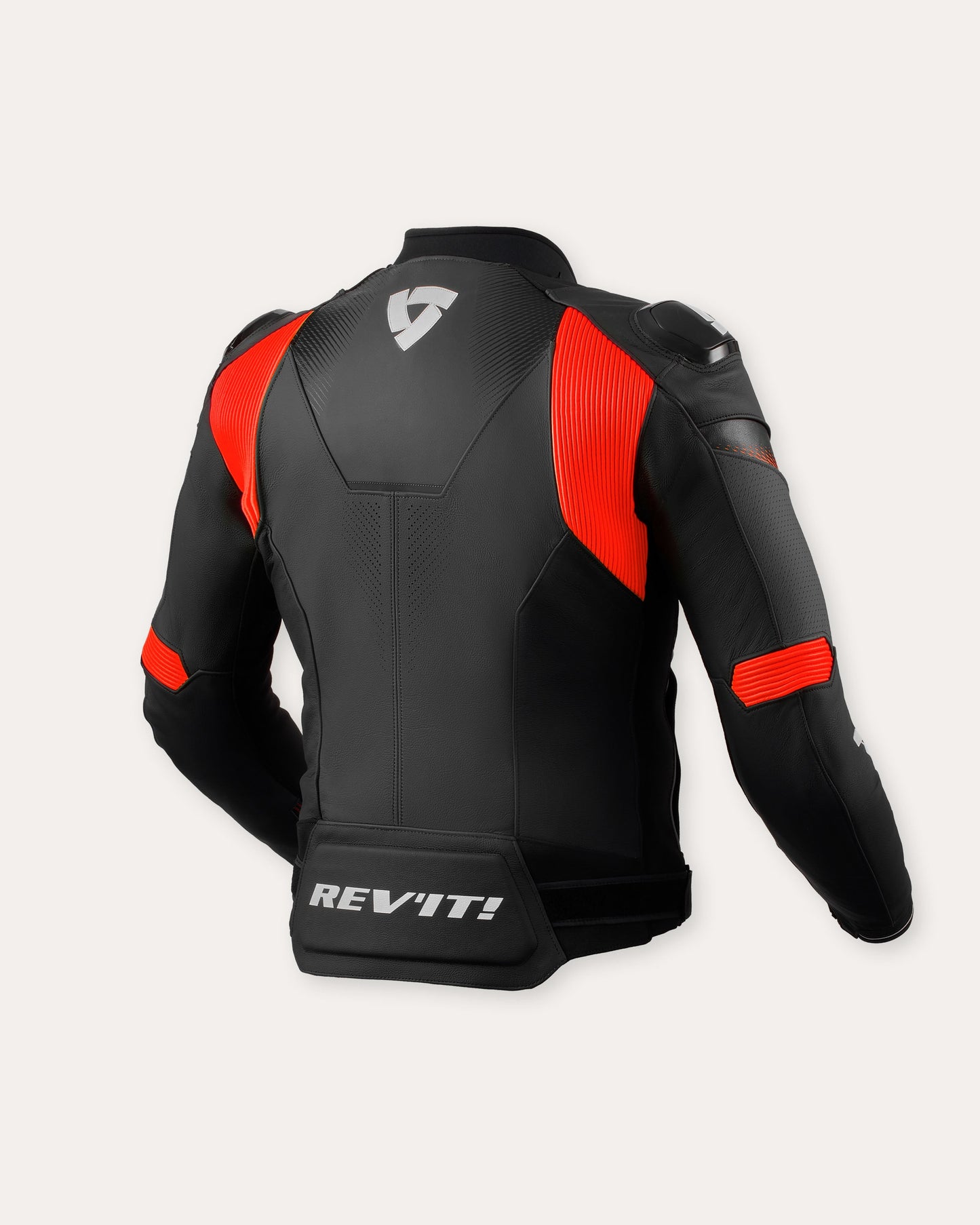 Jacket Control | Black-Neon Red