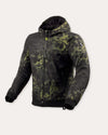Jacket Saros WB | Black-Dark Green