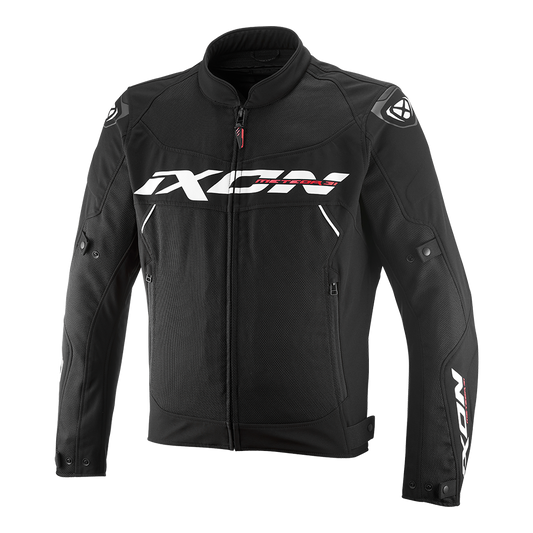 Meteor 31 - All Weather Riding Jacket (Black/White)