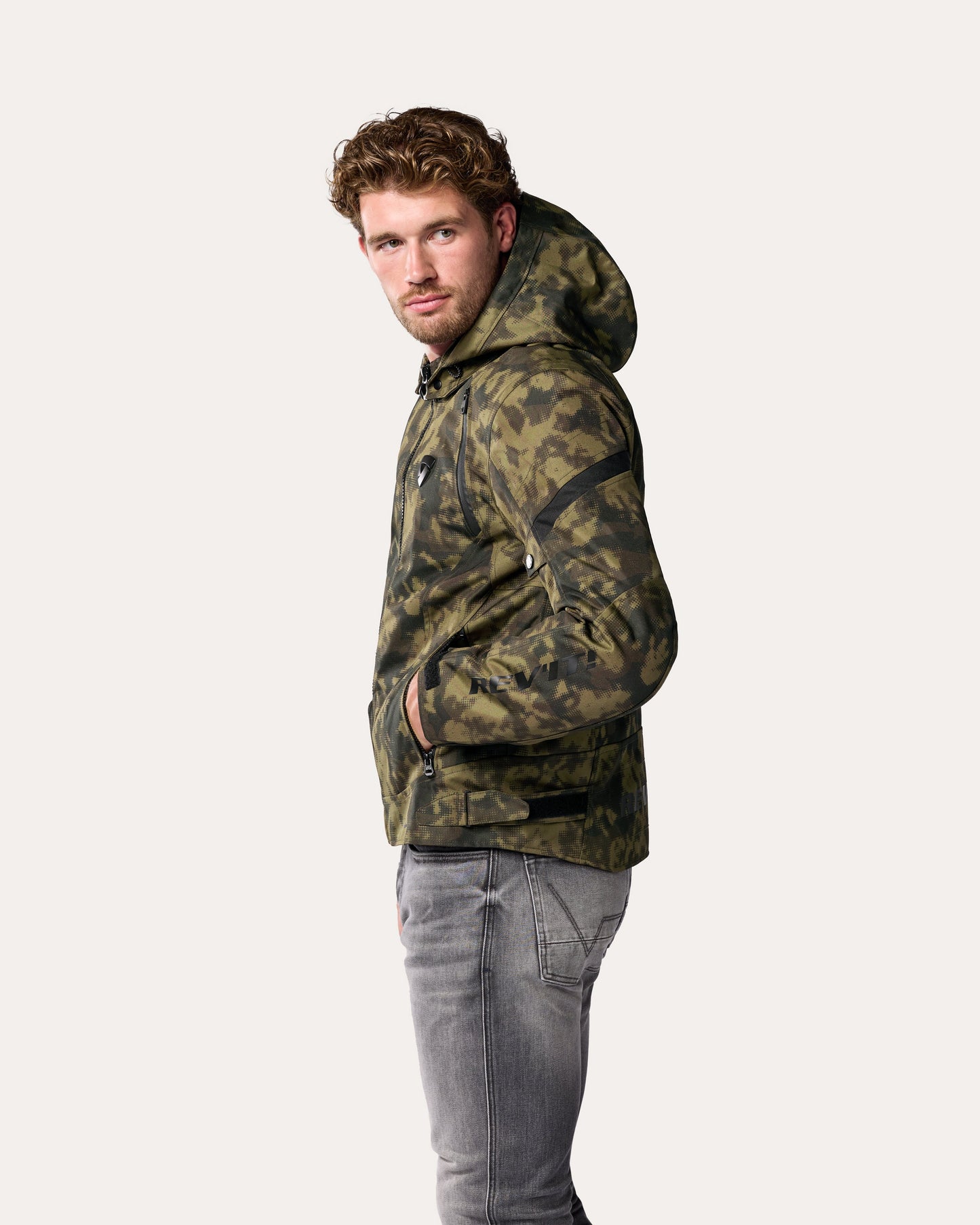 Jacket Flare 3 H2O | Camo Dark Grey