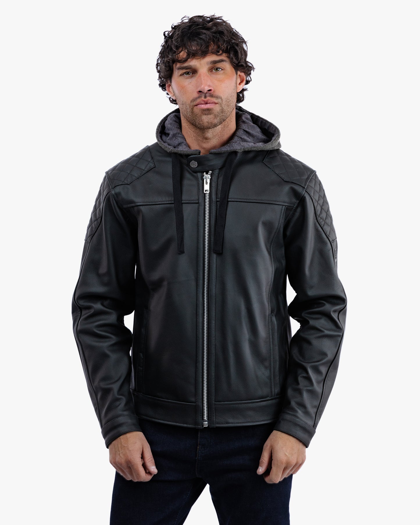 Lambert Rev.2 Leather Motorcycle Jacket