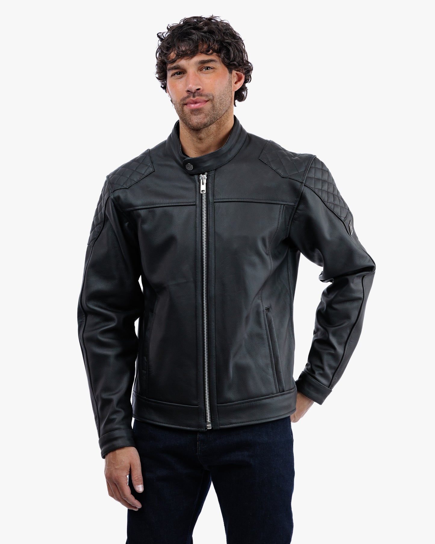 Lambert Rev.2 Leather Motorcycle Jacket