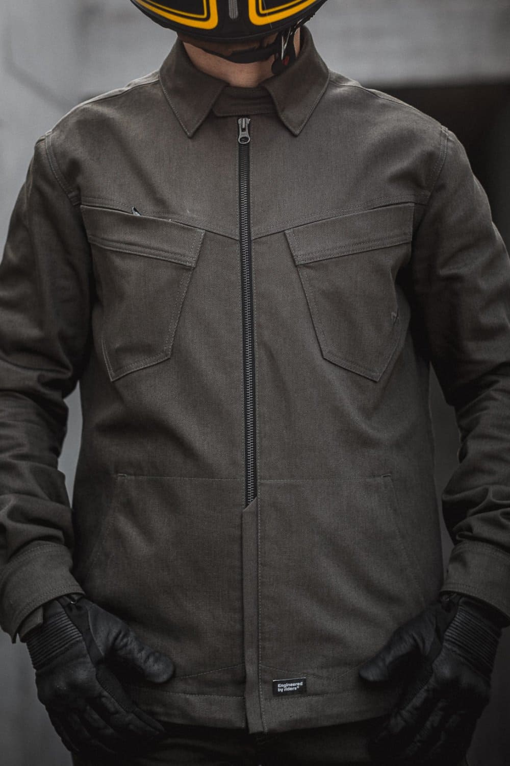 CAPO COR 02 – Motorcycle Shirt for Men Slim-Fit Cordura®