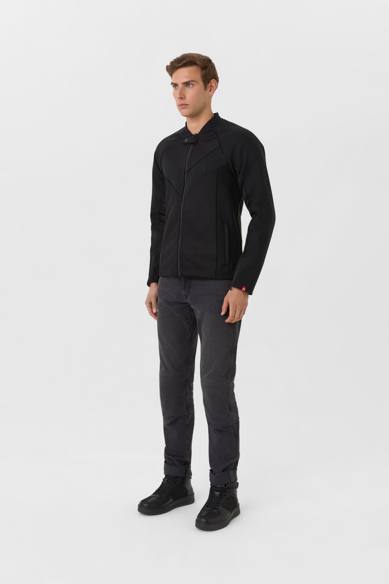 STEALTH MEN BLACK AAA - Light-weight armored jacket for men