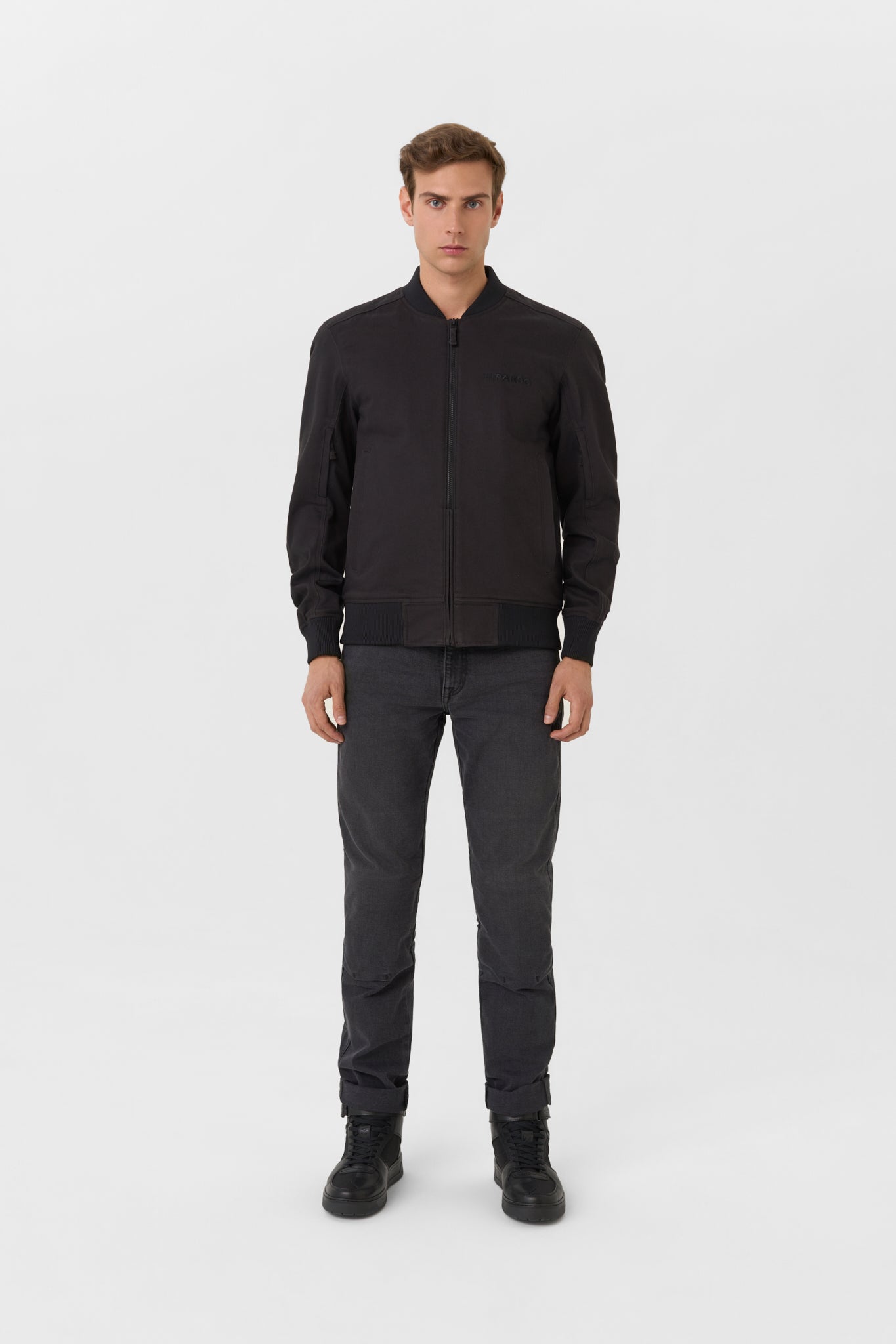 VENTURA BLACK AA - Summer bomber jacket