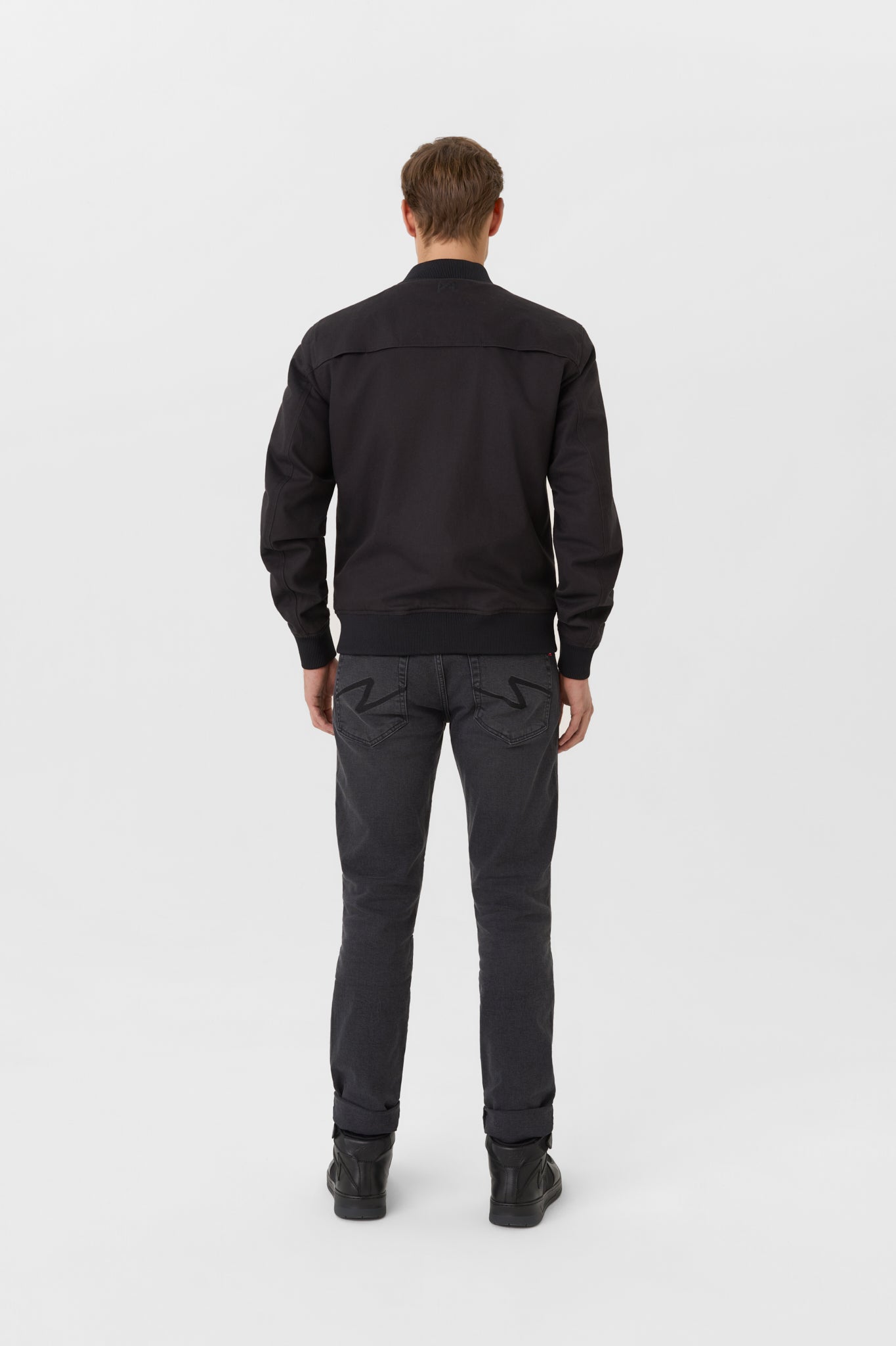 VENTURA BLACK AA - Summer bomber jacket
