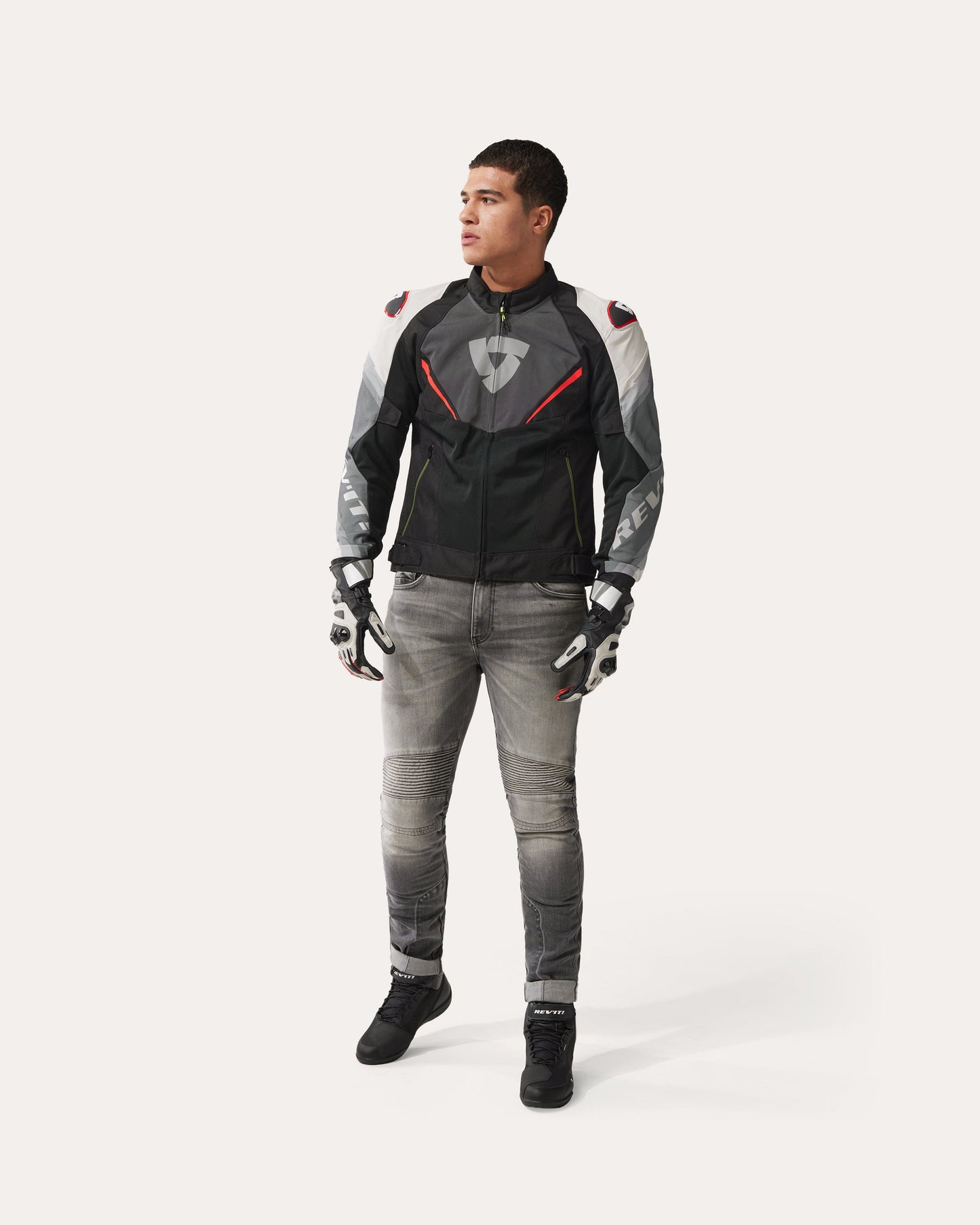 Jacket Quantum 3 Air | Grey-Red