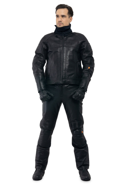 Aramen waterproof leather jacket- LAST CHANCE SIZE 50(M) & 62 (5XL)