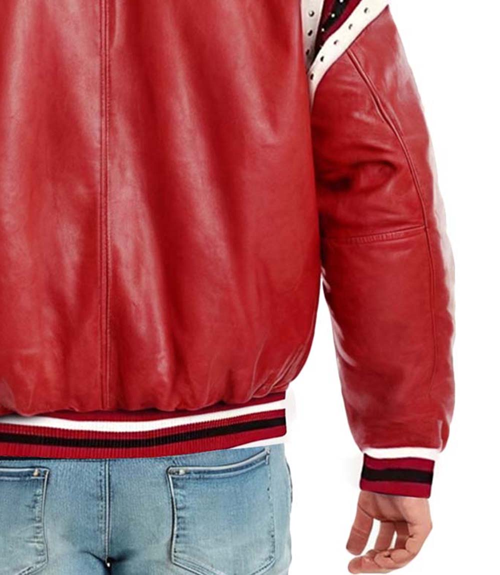 78 Vintage Red Leather Jacket - Vox Leather