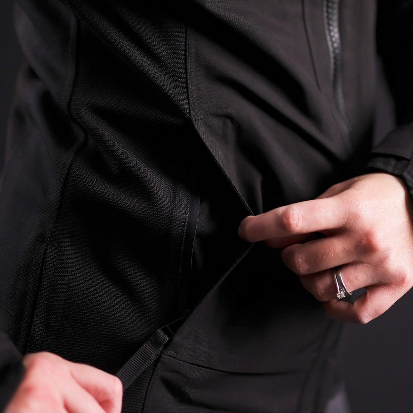 Oxford Mondial Street D2D WS Jacket Black