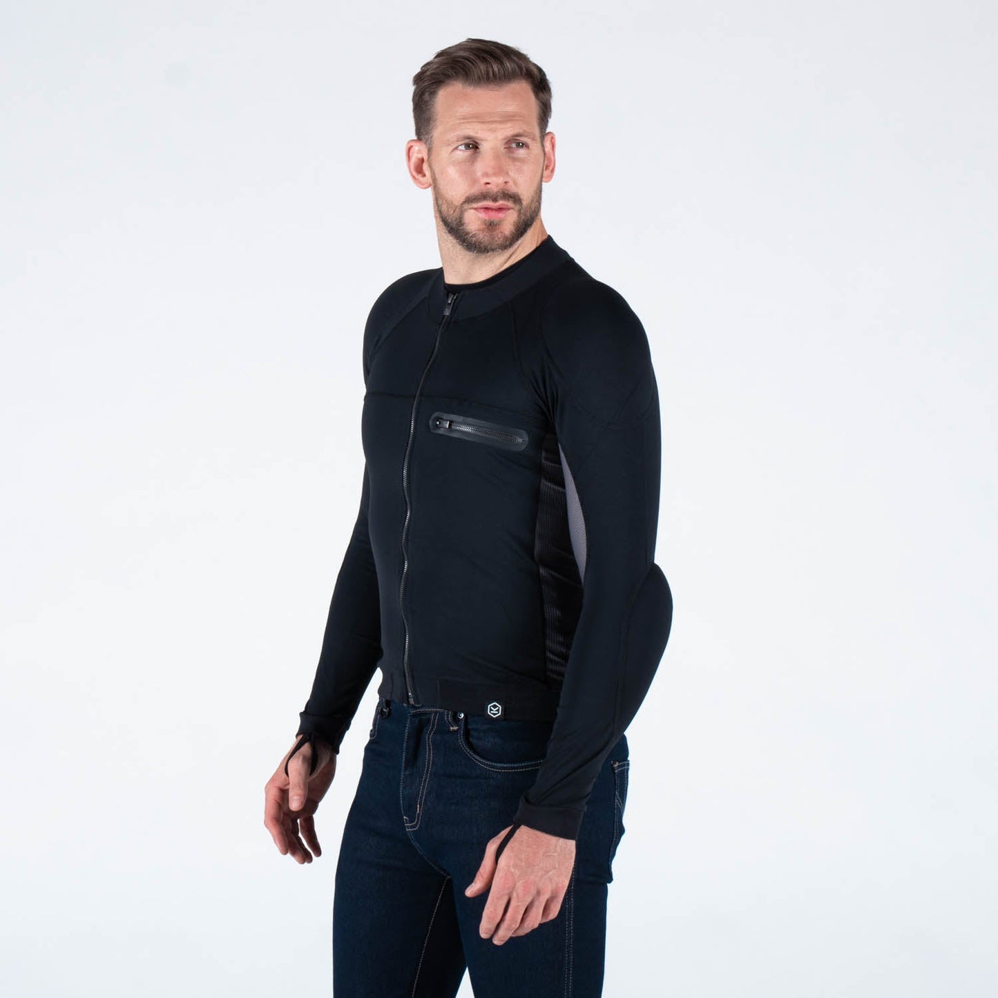 Knox Mens Armoured Motorcycle Action Shirt