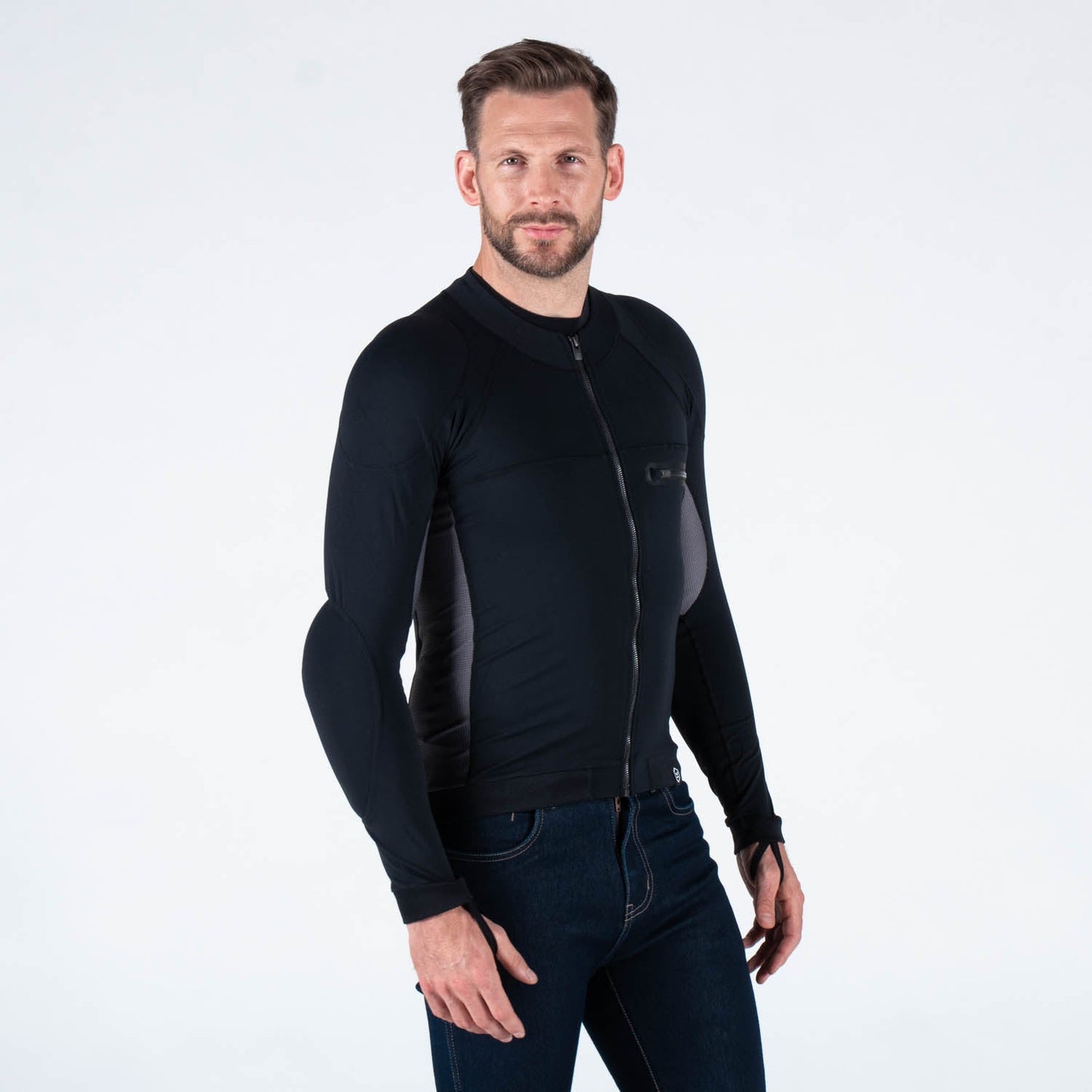 Knox Mens Armoured Motorcycle Action Shirt