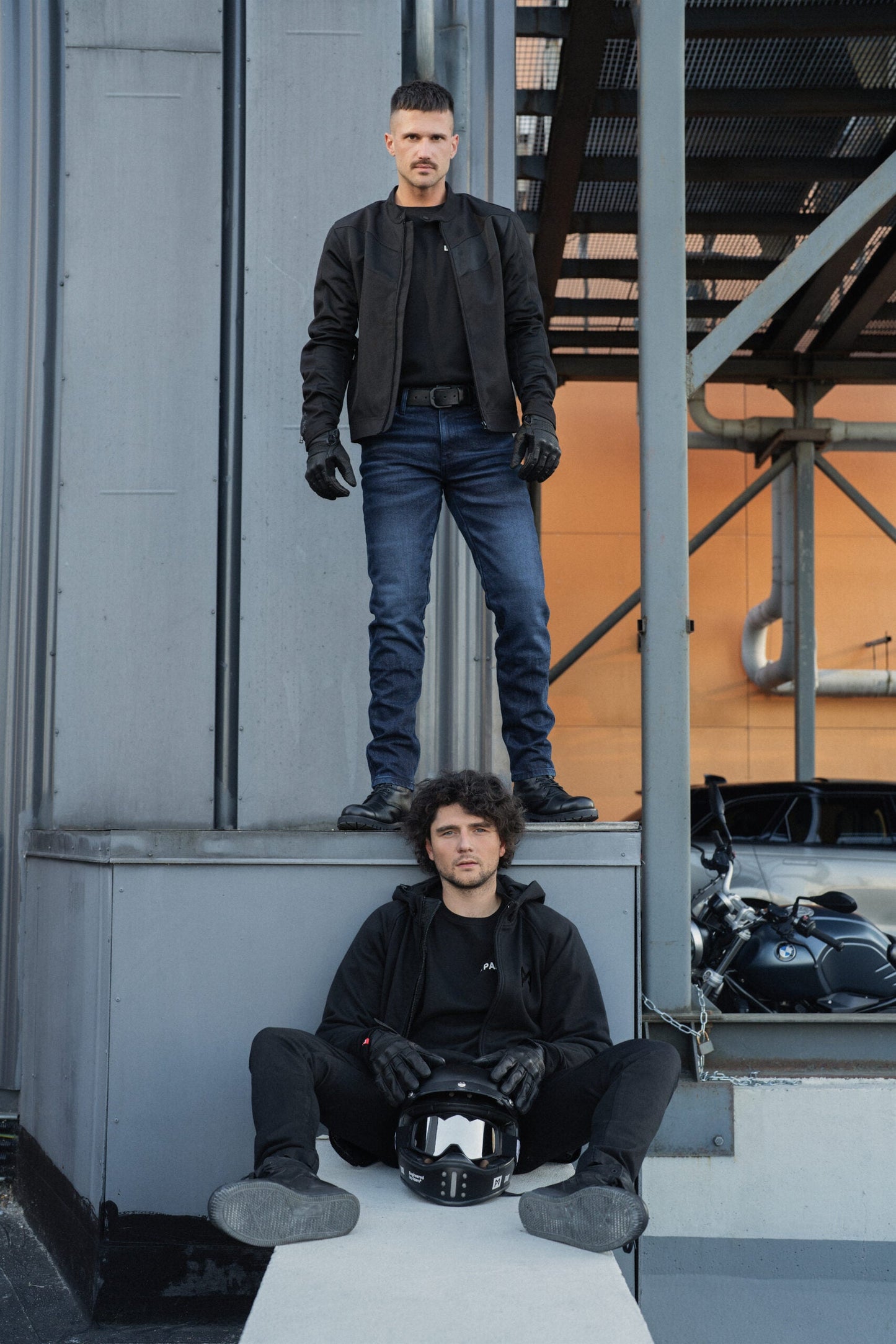 AIR TATE JACKET BLACK - All-Weather Motorcycle Jacket
