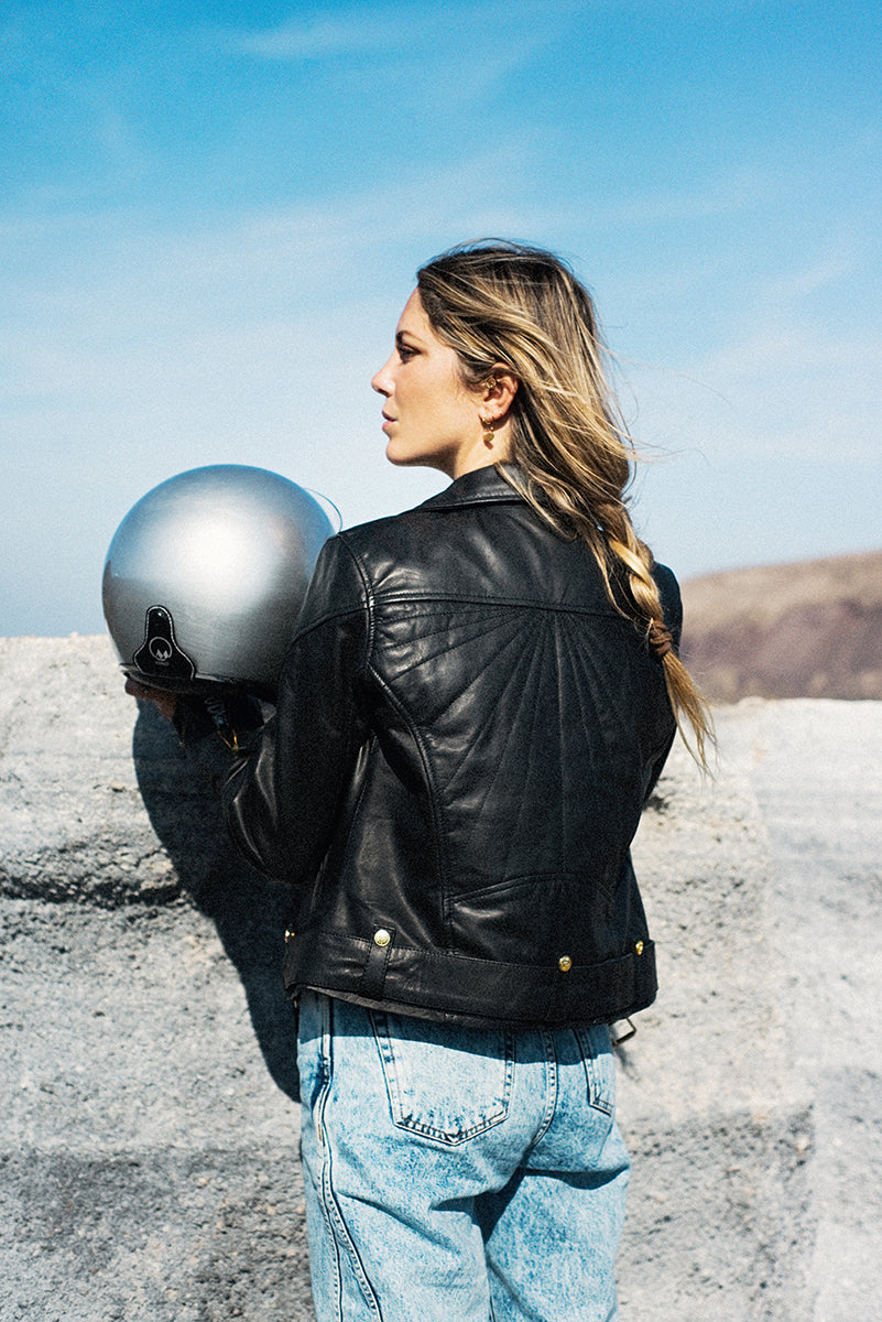 Eudoxie Amy AA Leather Ladies Jacket