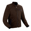 SEGURA ETERNAL MOTORCYCLE JACKET MAROON BROWN