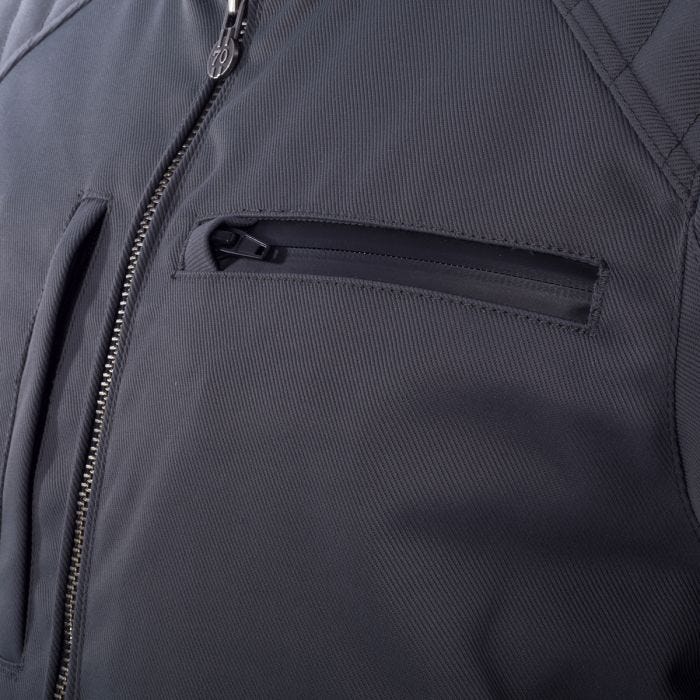 SEGURA ETERNAL MOTORCYCLE JACKET GREY
