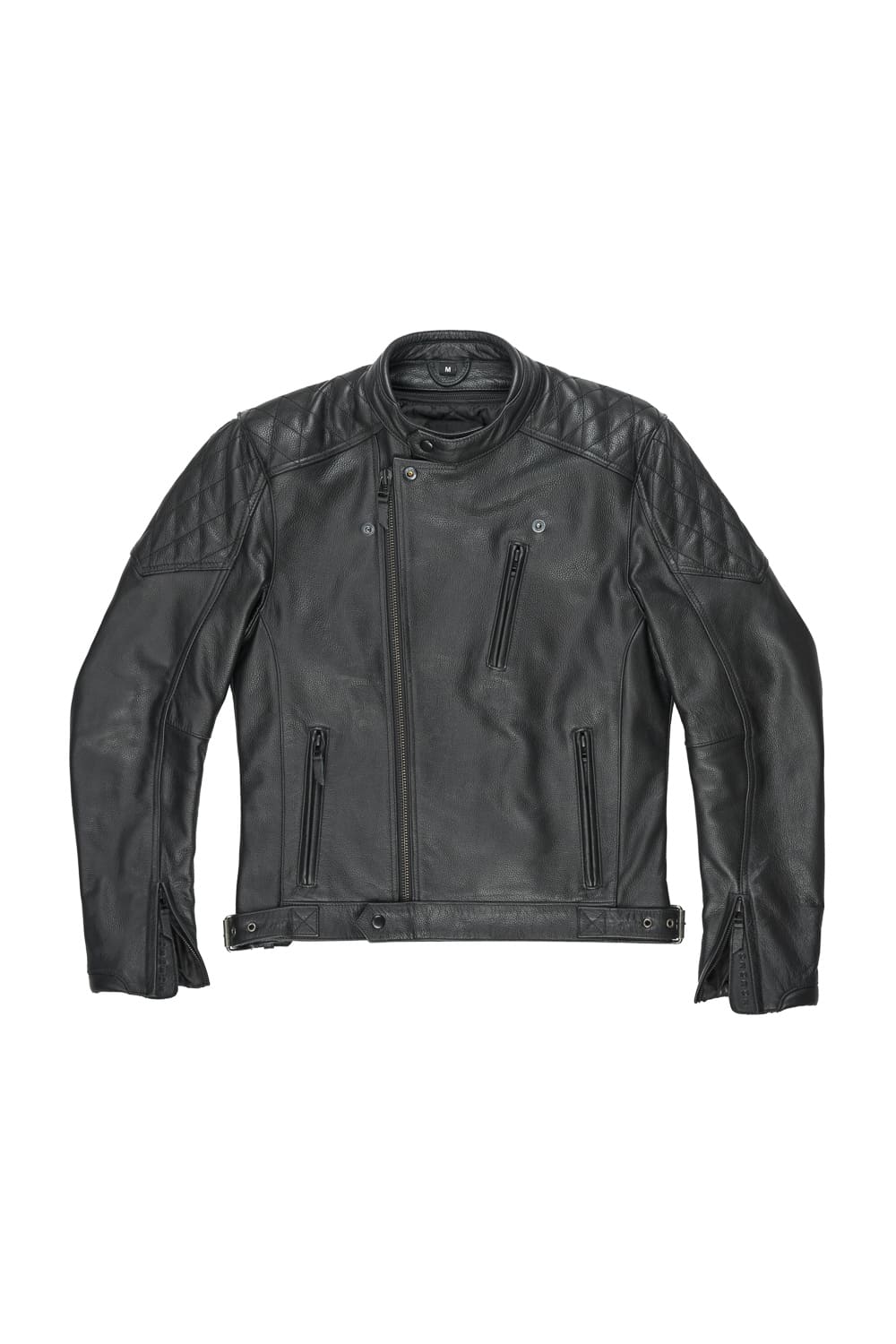 TWIN LEATHER JACKET BLACK - Men’s Leather Motorcycle Jacket