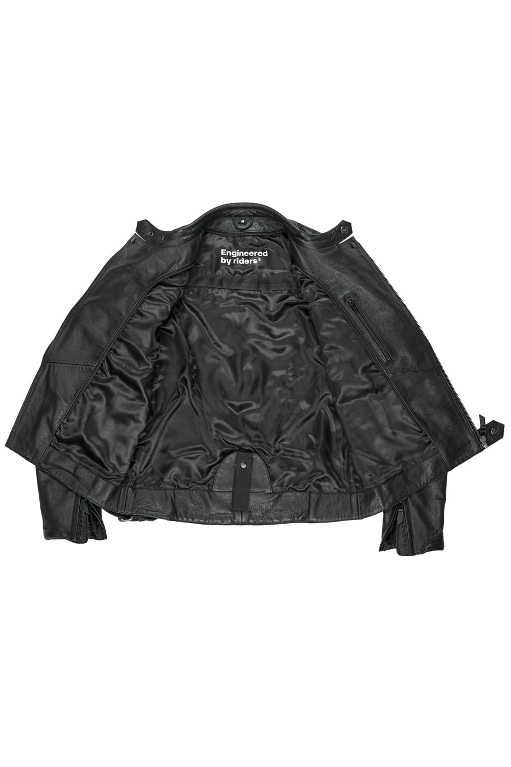 TWIN LEATHER JACKET BLACK - Men’s Leather Motorcycle Jacket