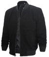 Adamsville Mens Black Suede Jacket - Rare Leather