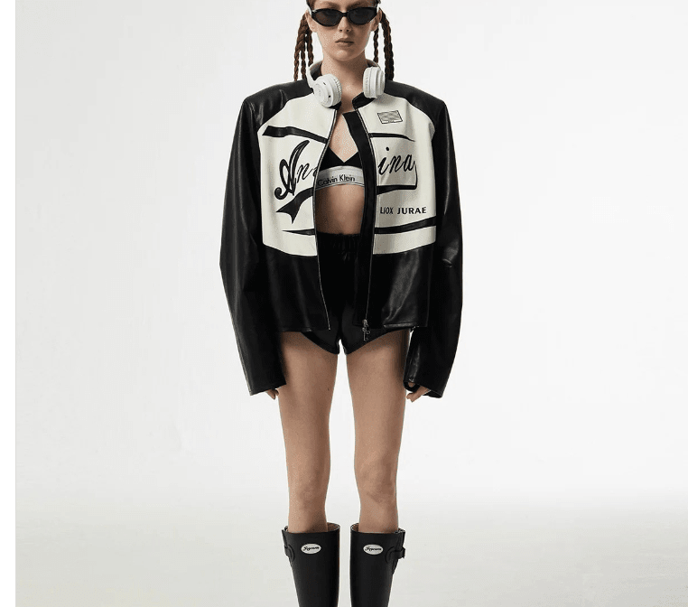 Aime Leon Dore Leather Vintage Racing Jacket - Vox Leather