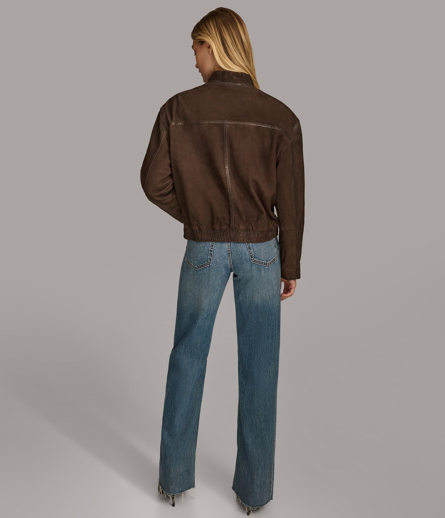 Angie Snap Bomber Jacket - Rare Leather