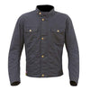 Merlin - Anson Waxed Cotton Blue Jacket