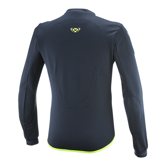 Arma - Summer Riding Jacket (Navy/White/Bright Yellow) - Vox Leather