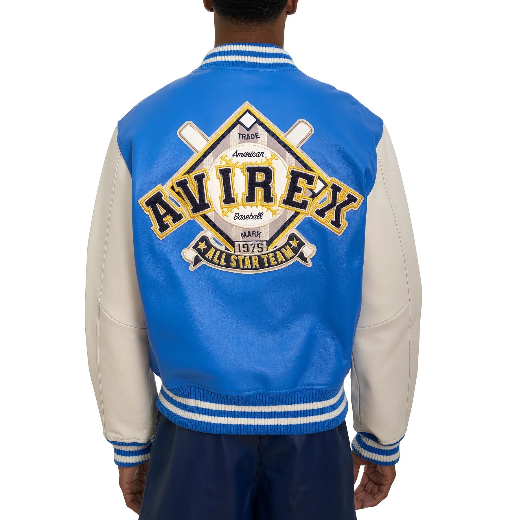 Avirex Baseball Varsity Jacket - Rare Leather
