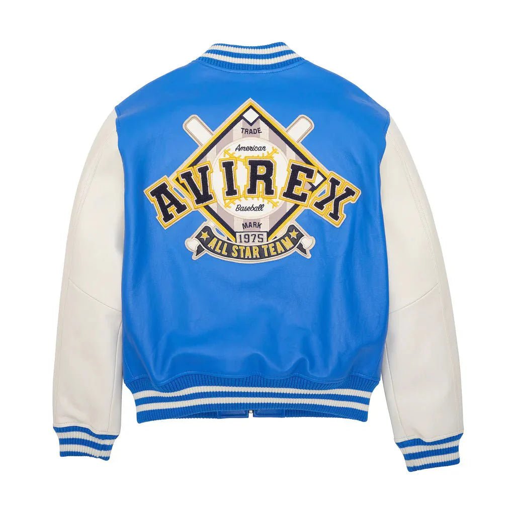 Avirex Baseball Varsity Jacket - Vox Leather