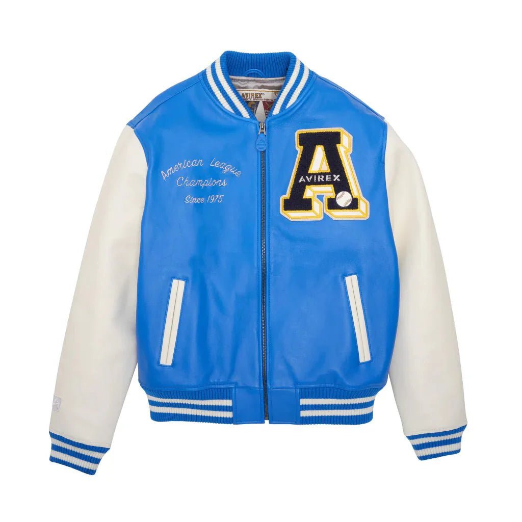 Avirex Baseball Varsity Jacket - Vox Leather