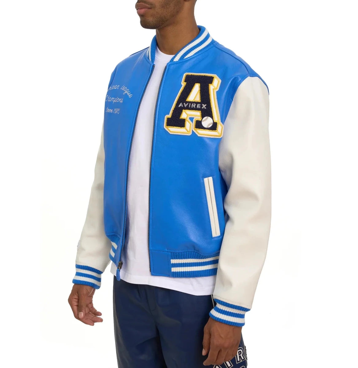 Avirex Baseball Varsity Jacket - Vox Leather
