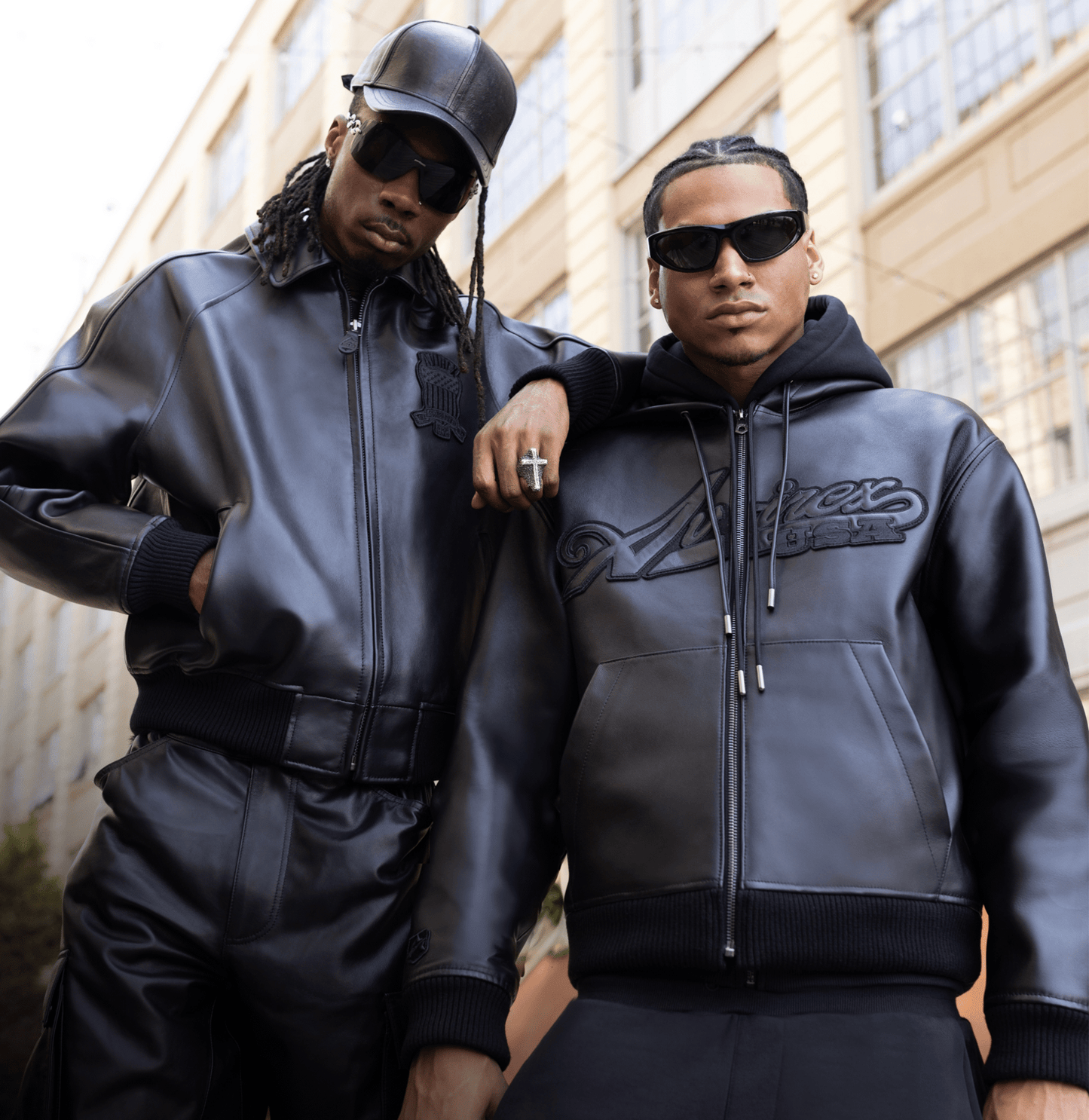 Avirex Black Icon Jacket - Rare Leather