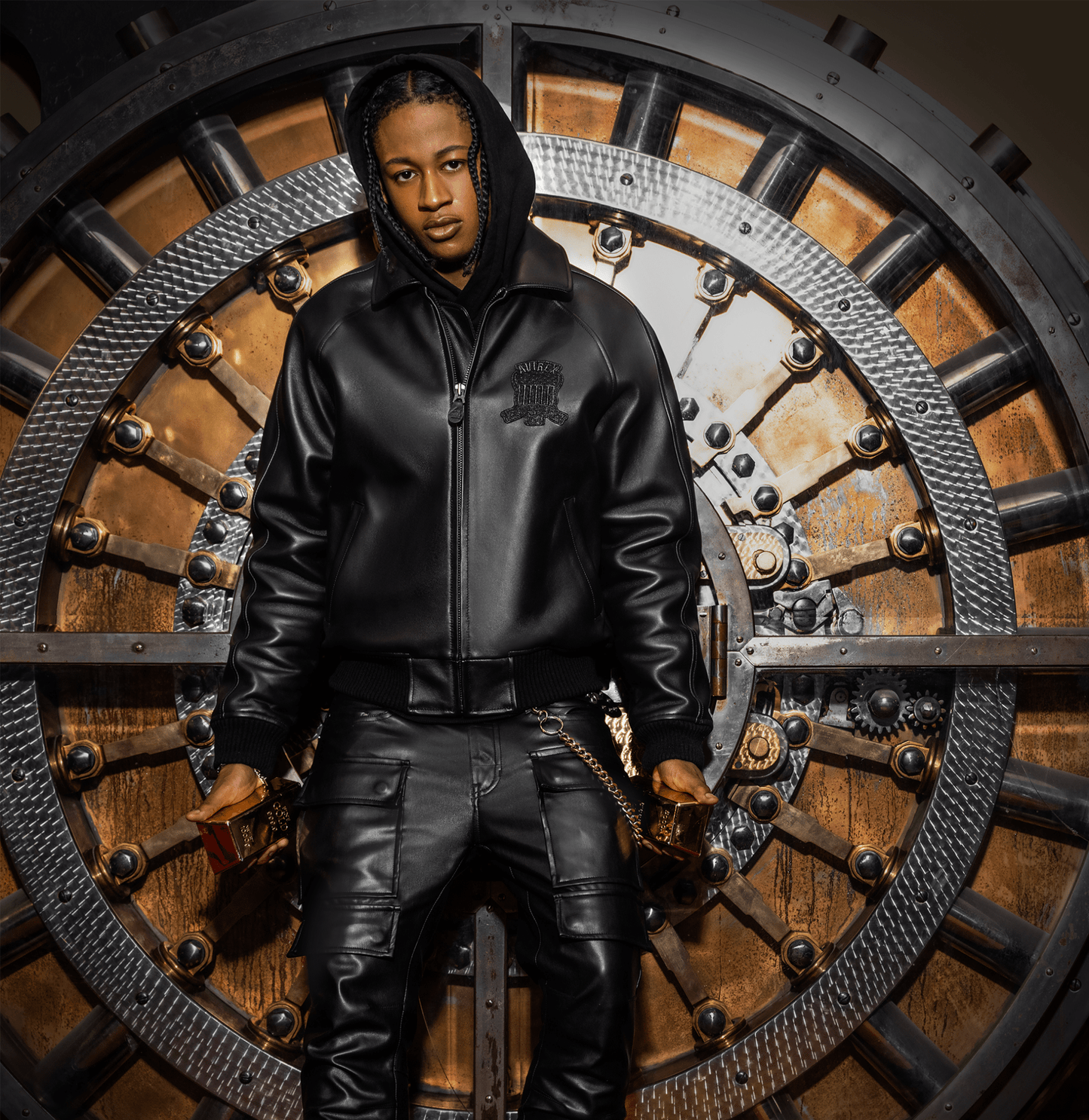 Avirex Black Icon Jacket - Rare Leather