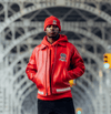 Avirex Red Icon Jacket - Rare Leather
