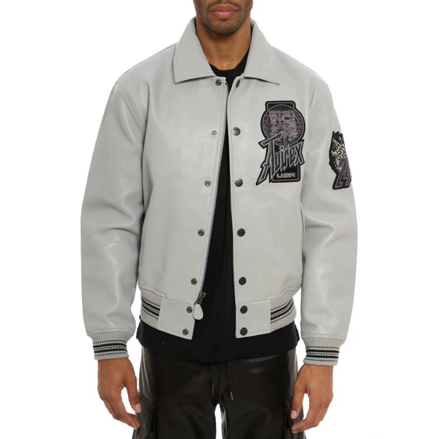 Avirex Twin Dragon Leather Jacket - Rare Leather
