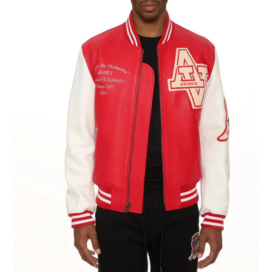 Avirex Wildcat Varsity Jacket - Vox Leather
