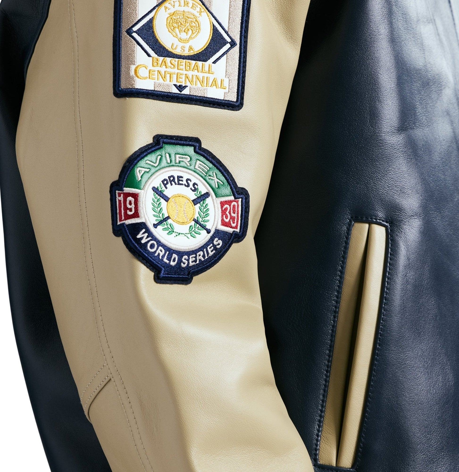 Avirex World Series Jacket - Rare Leather