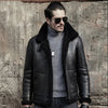 B3 RAF Aviator Sheepskin Shearling Leather Jacket - Rare Leather