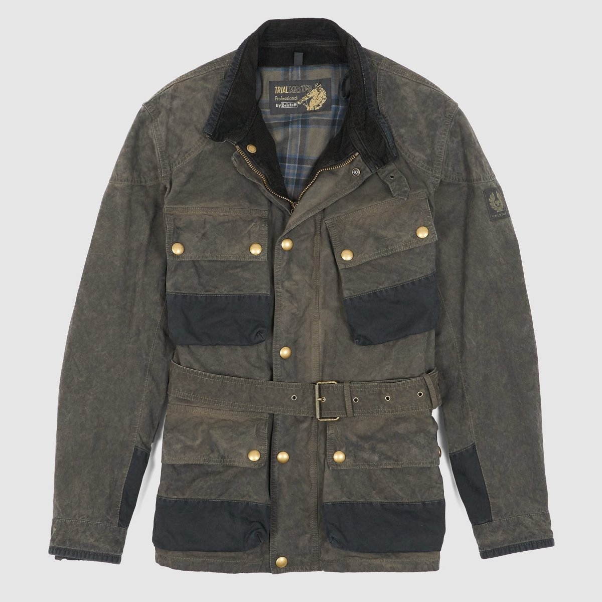 Belstaff Dry Waxed Trialmaster Jacket Used Look - Vox Leather