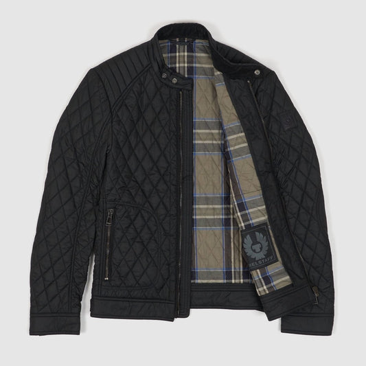 Belstaff Lighweight Padded Cafe Racer Jacket - Vox Leather