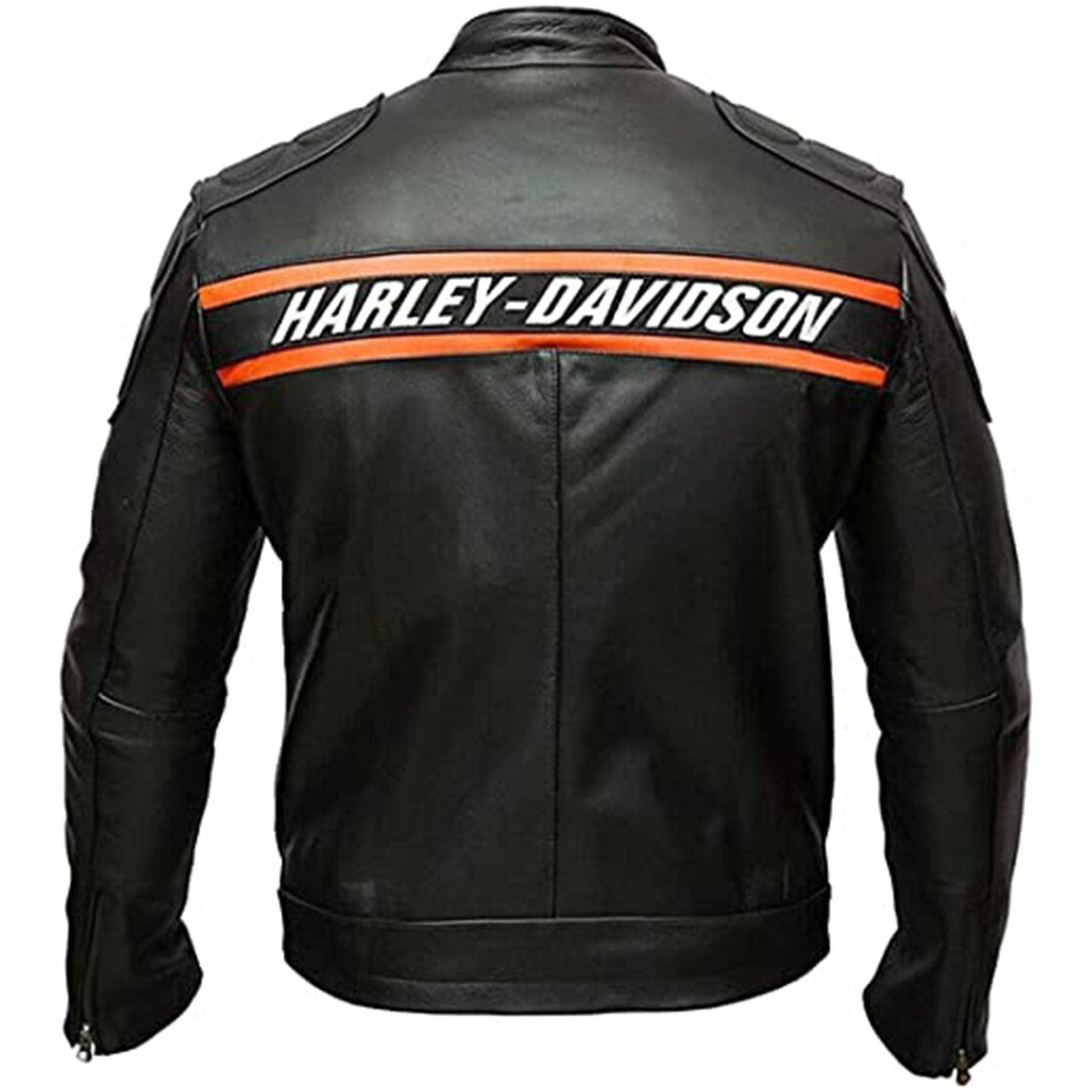Bill Goldberg Harley Davidson Biker Leather Jacket - Rare Leather
