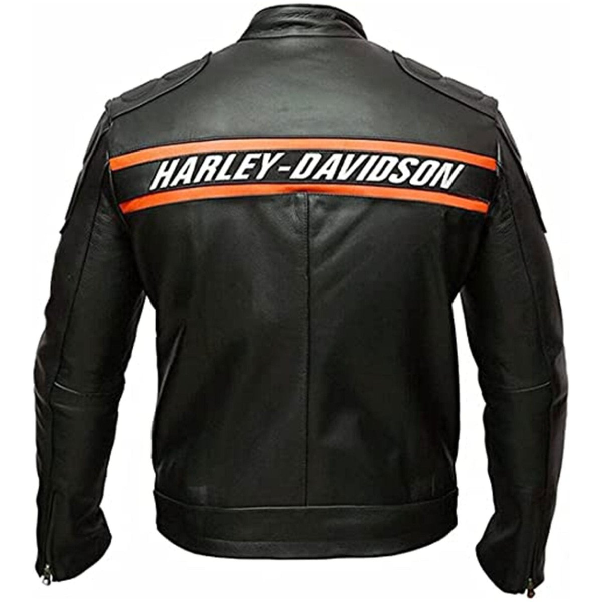 Bill Goldberg Harley Davidson Biker Leather Jacket - Vox Leather