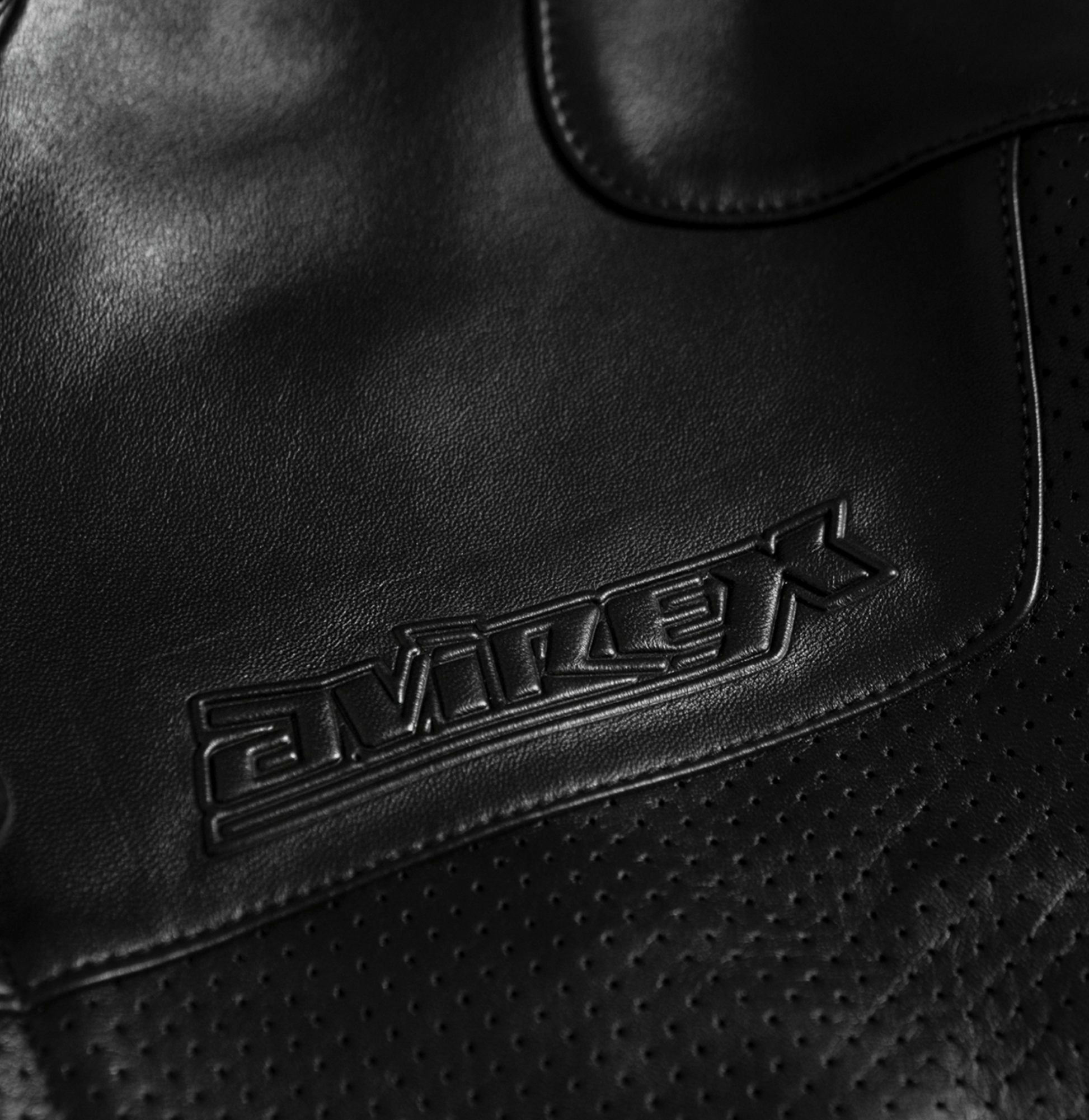 BLACK - OUT RACING JACKET - Rare Leather