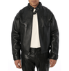 BLACK - OUT RACING JACKET - Rare Leather